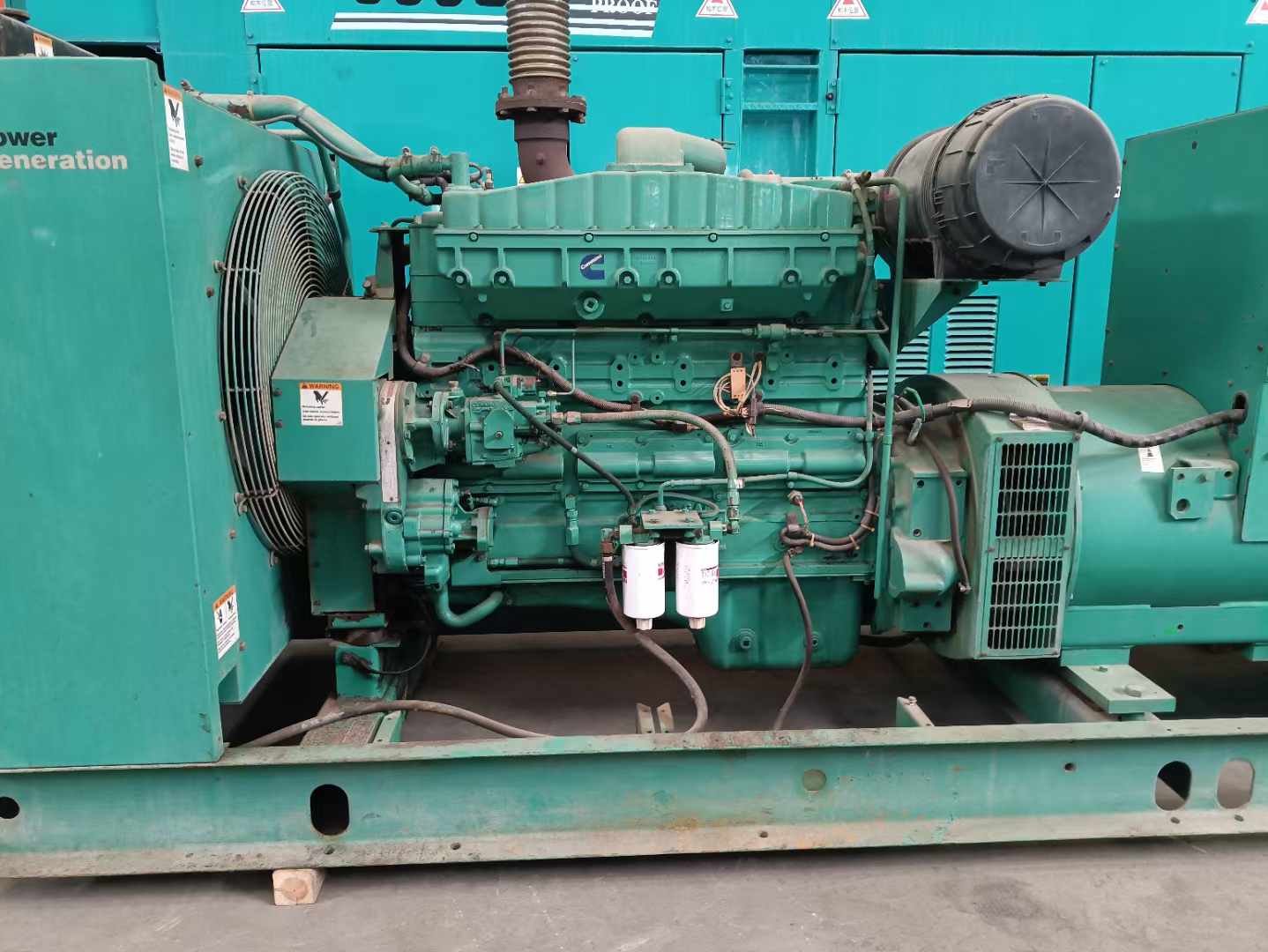 长汀过载会对 600kW 柴油发电机组造成哪些损害？